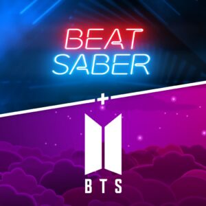 Beat Saber + BTS Music Pack [PS4,&nbsp;PS5] cover