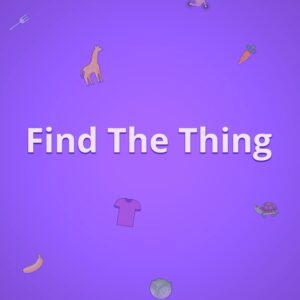 Find The Thing [PS4, PS5]