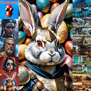 Capsule Fight: Easter Theme &amp; Avatar Bundle [PS4] cover