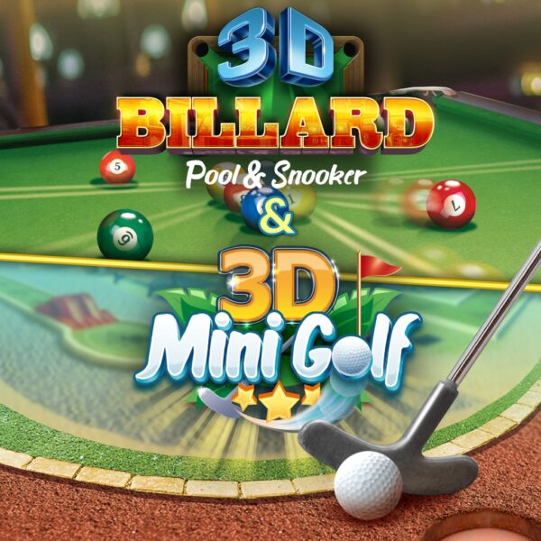3D Billiards & 3D MiniGolf Bundle [PS5] - изображение 1