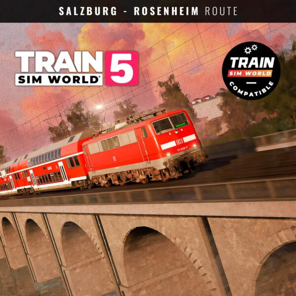 Train Sim World 5: Bahnstrecke Salzburg - Rosenheim Route Add-On [PS4,&nbsp;PS5] - изображение 1
