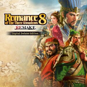 ROMANCE OF THE THREE KINGDOMS 8 REMAKE Digital Deluxe Edition (PS4 &amp; PS5) cover