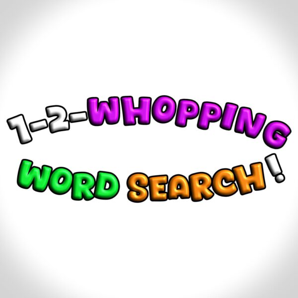 1-2-Whopping Word Search! [PS4, PS5]