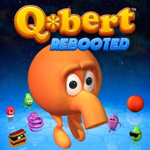 A Q*bert: Rebooted Game and Pixels Theme Bundle [PS4]