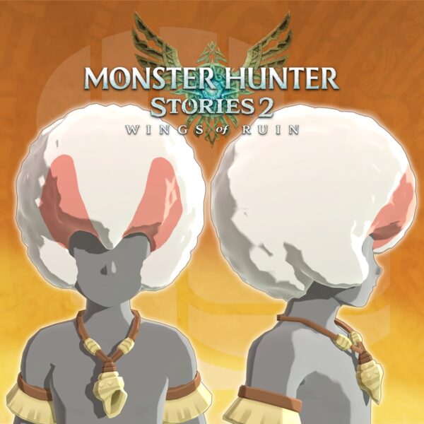Monster Hunter Stories 2: Wings of Ruin - Rider's Hairstyle: Lumu Afro [PS4]