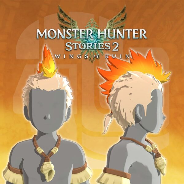 Monster Hunter Stories 2: Wings of Ruin - Rider's Hairstyle: Mohawk Kulu [PS4]