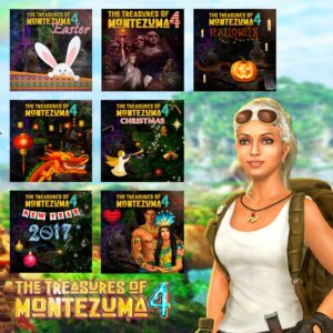 The Treasures of Montezuma 4 Holiday Bundle [PS4] cover