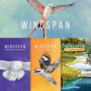 Wingspan + European Expansion + Oceania Expansion + Seasonal Decorative Pack PS4 &amp; PS5 cover