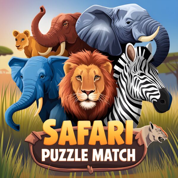 Safari Puzzle Match [PS4] - изображение 1