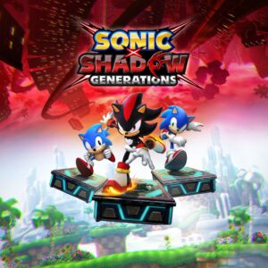 SONIC X SHADOW GENERATIONS PS4 &amp; PS5 cover