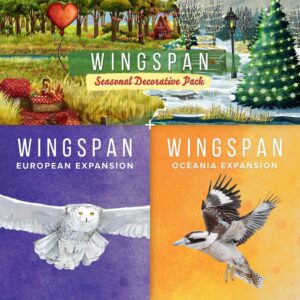 Wingspan: European Expansion + Oceania Expansion + Seasonal Decorative Pack PS4 & PS5