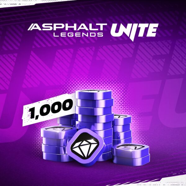 Asphalt Legends UNITE - Hoard of Diamonds - 1,000 - изображение 1