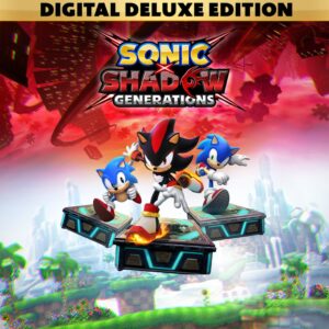 SONIC X SHADOW GENERATIONS Digital Deluxe Edition PS4 &amp; PS5 cover