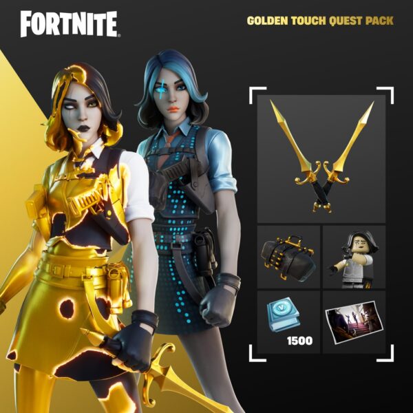 Fortnite - Golden Touch Quest Pack [PS5] - изображение 1