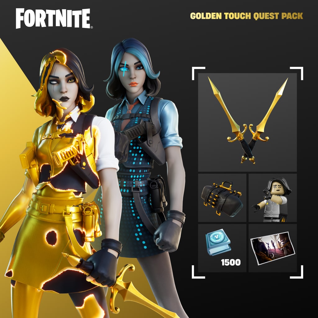 Fortnite - Golden Touch Quest Pack [PS5] - изображение 1