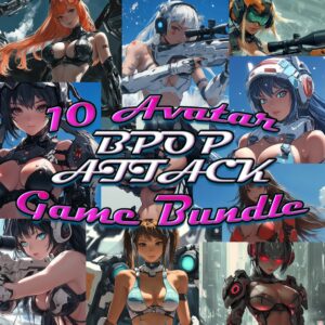 10 Avatar Bpop Attack Game Bundle [PS5] cover