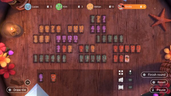5in1 Game Collection: MyRummy + 4 in a row + Backgammon + Checkers + Mills [PS5] - изображение 4