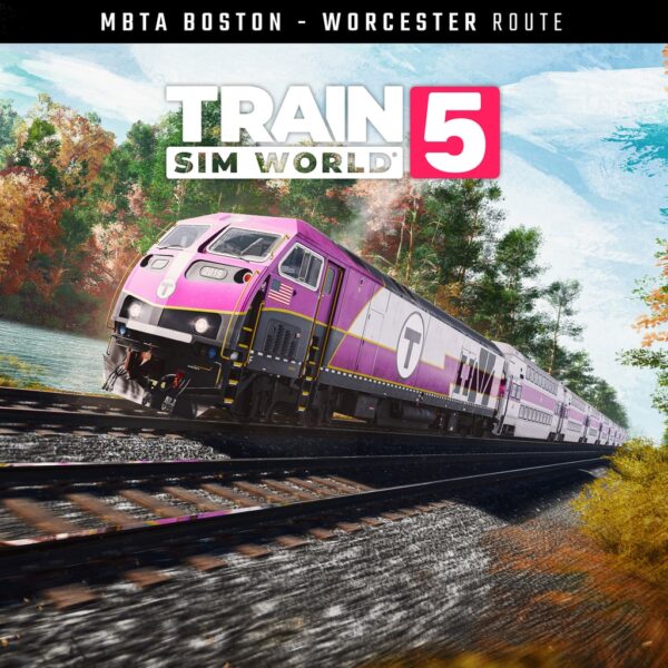Train Sim World 5: MBTA Commuter: Boston - Framingham/Worcester Line Route Add-On [PS4, PS5]