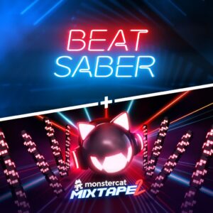 Beat Saber + Monstercat Mixtape 2 [PS4,&nbsp;PS5] cover