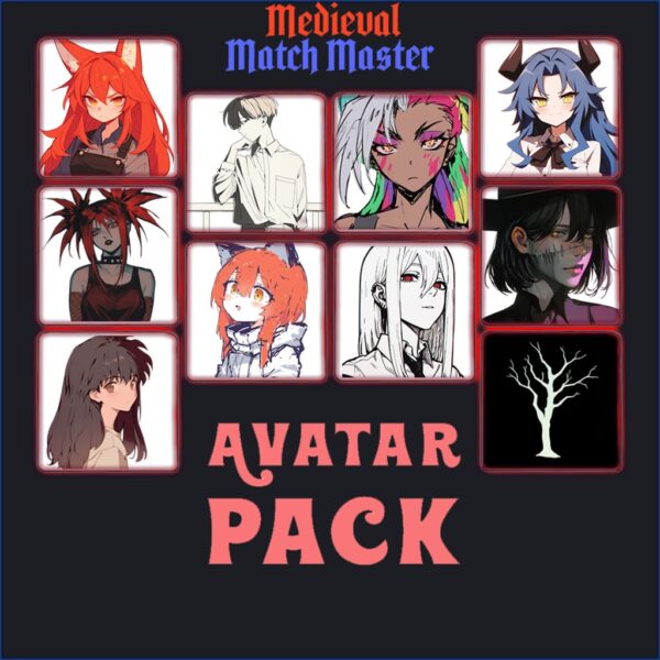 Medieval Match Master with Transparent Anime Avatar Bundle [PS4]