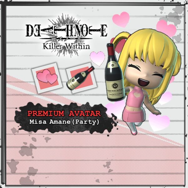 DEATH NOTE Killer Within - Premium Avatar: Misa Amane (Party) [PS4, PS5]
