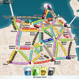 Ticket to Ride: San Francisco City Expansion [PS4] - изображение 3