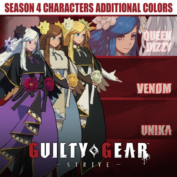 GGST Season 4 Characters Additional Colors [PS4, PS5]