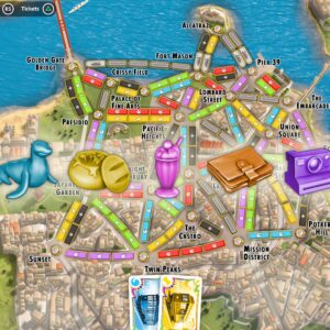 Ticket to Ride: San Francisco City Expansion [PS4] - изображение 2