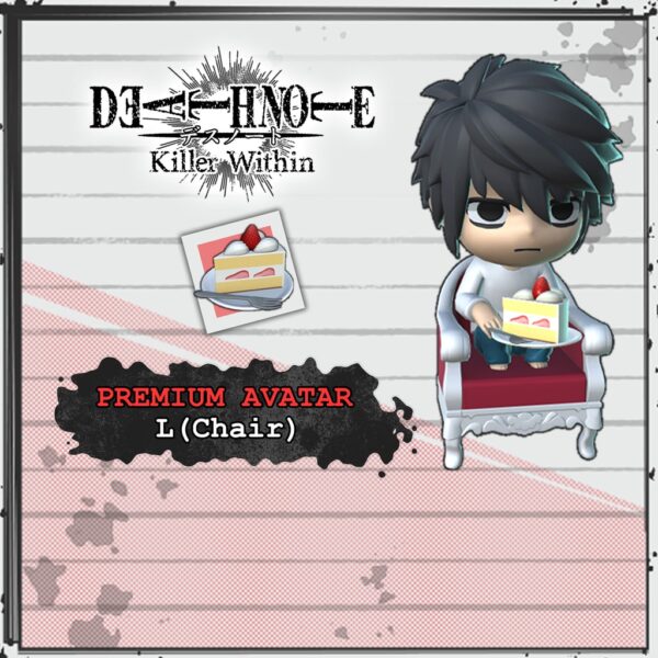 DEATH NOTE Killer Within - Premium Avatar: L (Chair) [PS4, PS5]