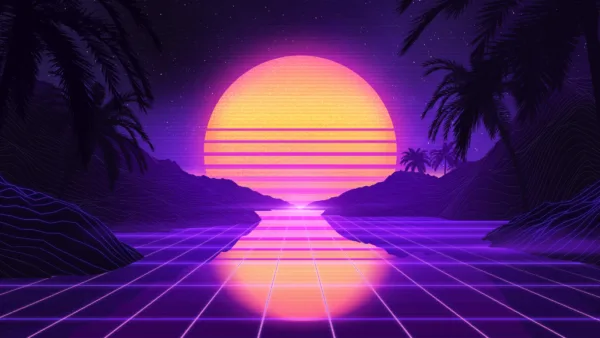 AAA Dynamic Scenes - Retro Synthwave Nights [PS4,&nbsp;PS5] - изображение 3