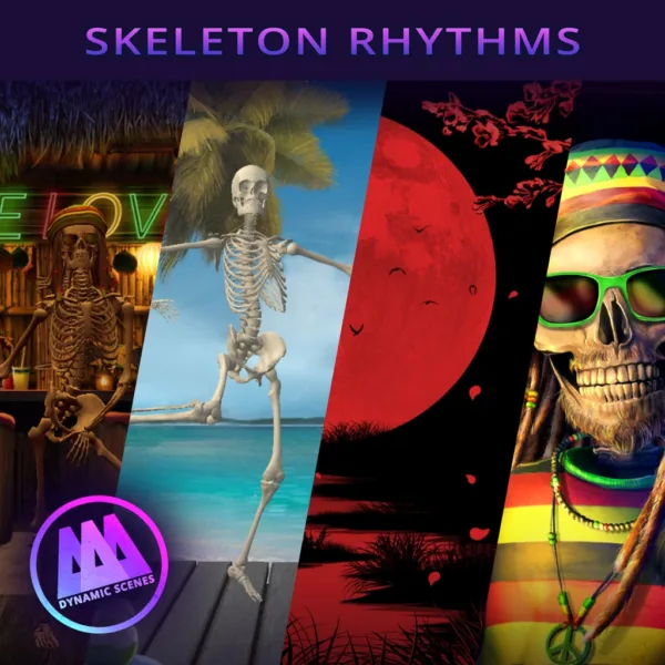 AAA Dynamic Scenes - Skeleton Rhythms [PS4,&nbsp;PS5] - изображение 1