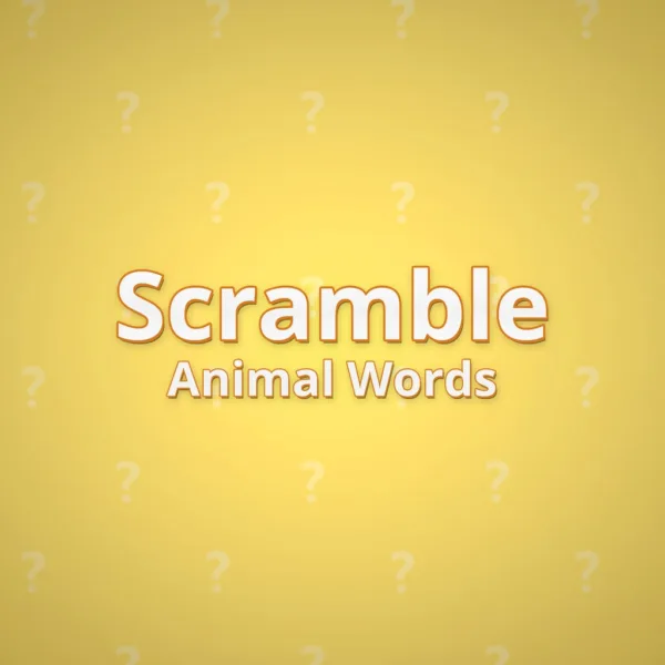 Scramble Animal Words [PS4, PS5]