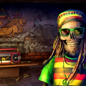 AAA Dynamic Scenes - Happy Reggae Skeleton Dynamic Scene [PS4,&nbsp;PS5] - изображение 2