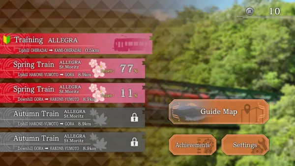 Japanese Rail Sim: Hakone Town of Natural Beauty and Hot Springs [PS4] - изображение 2