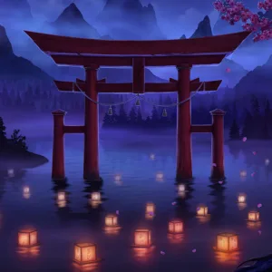 AAA Dynamic Scenes - Tori Lantern Festival Dynamic Scene [PS4,&nbsp;PS5] - изображение 2