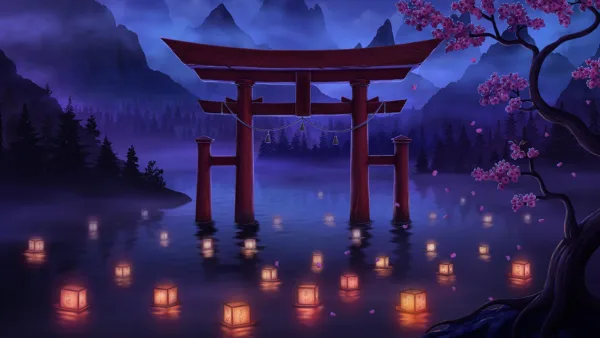 AAA Dynamic Scenes - Tori Lantern Festival Dynamic Scene [PS4,&nbsp;PS5] - изображение 2