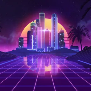 AAA Dynamic Scenes - Retro Synthwave Nights [PS4,&nbsp;PS5] - изображение 2