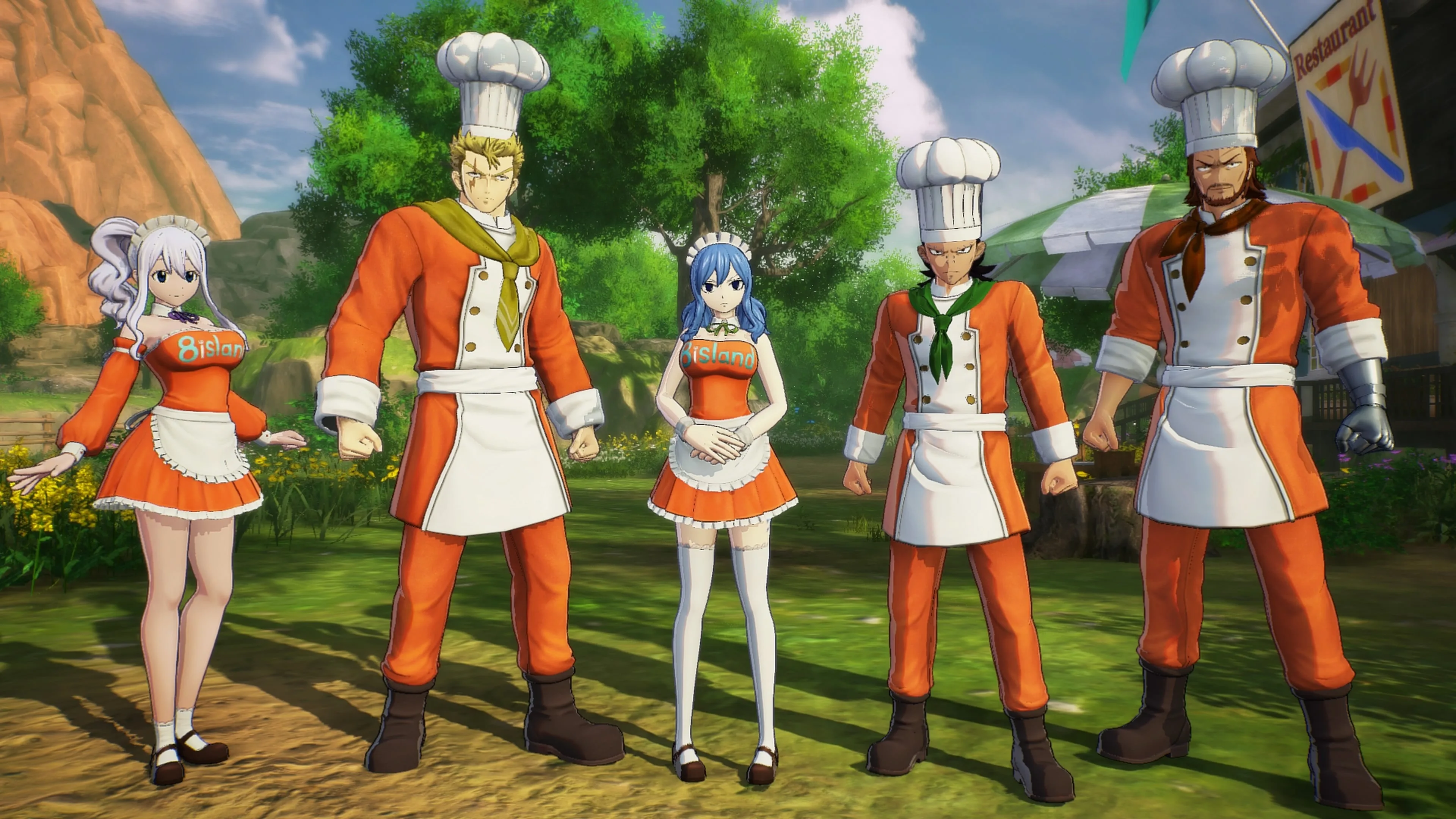 FAIRY TAIL 2 Special Outfit Set: "Luxury Restaurant" [PS4,&nbsp;PS5] - изображение 3