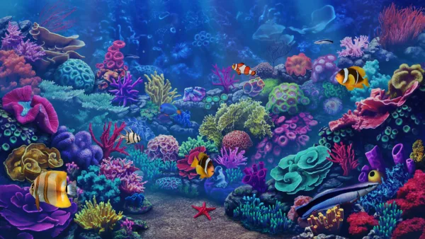 AAA Dynamic Scenes - Amazing Coral Reef Dynamic Scene [PS4,&nbsp;PS5] - изображение 2