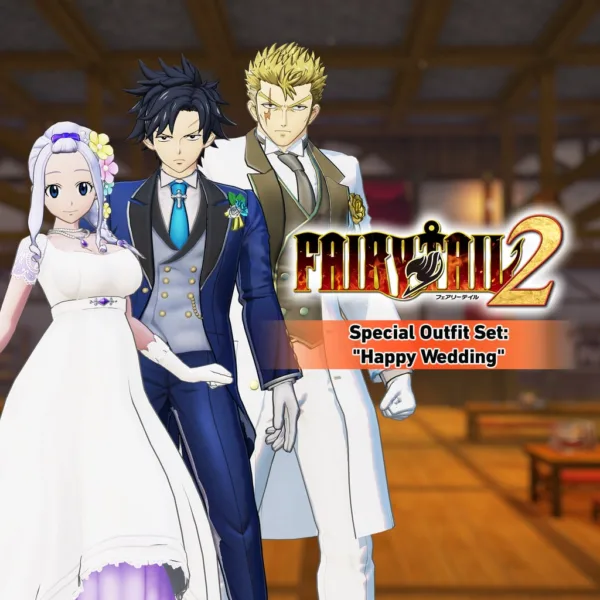 FAIRY TAIL 2 Special Outfit Set: "Happy Wedding" [PS4, PS5]