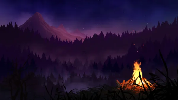 AAA Dynamic Scenes - Camping under the Stars Dynamic Scene [PS4,&nbsp;PS5] - изображение 2