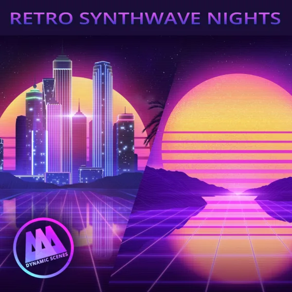 AAA Dynamic Scenes - Retro Synthwave Nights [PS4,&nbsp;PS5] - изображение 1