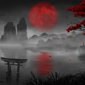 AAA Dynamic Scenes - Bloody Moon over Samurai Lands [PS4,&nbsp;PS5] - изображение 2