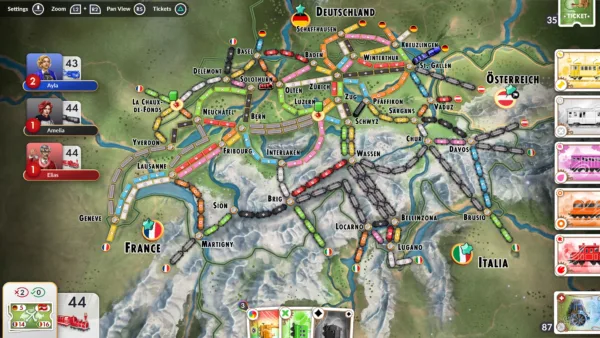 Ticket to Ride: Switzerland Expansion [PS4] - изображение 2