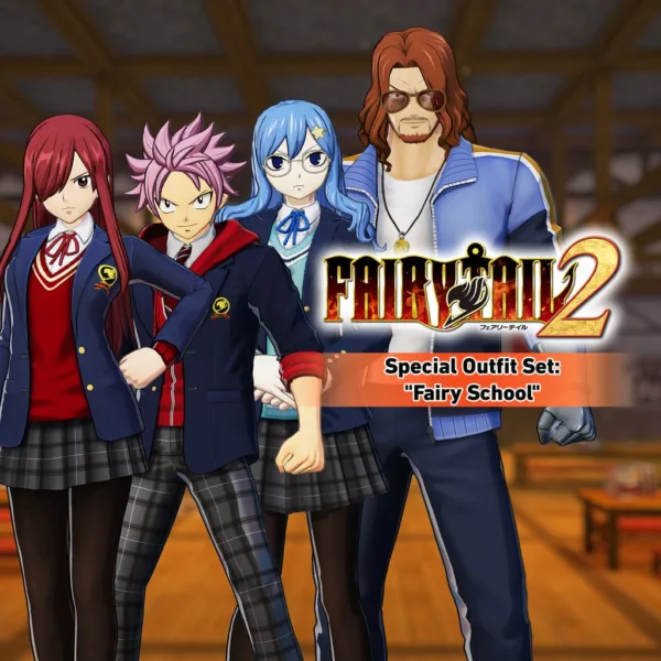 FAIRY TAIL 2 Special Outfit Set: "Fairy School" [PS4, PS5]