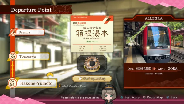 Japanese Rail Sim: Hakone Town of Natural Beauty and Hot Springs [PS4] - изображение 3