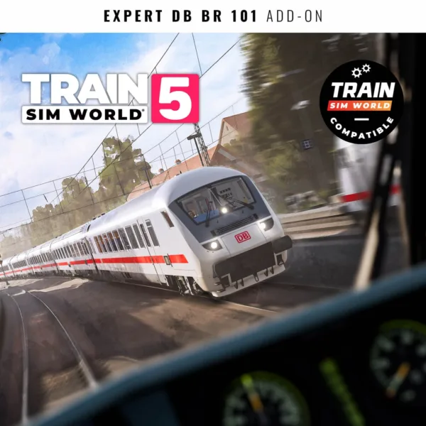 Train Sim World 5: Expert DB BR 101 & IC Steuerwagen Loco Add-On [PS4, PS5]