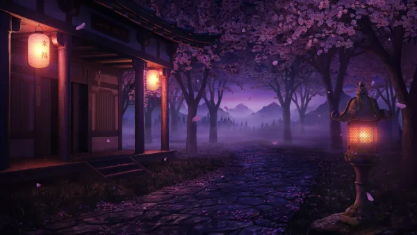 AAA Dynamic Scenes - Sakura Garden Dynamic Scene [PS4,&nbsp;PS5] - изображение 2