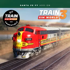 Train Sim World 4 Compatible: Santa Fe F7