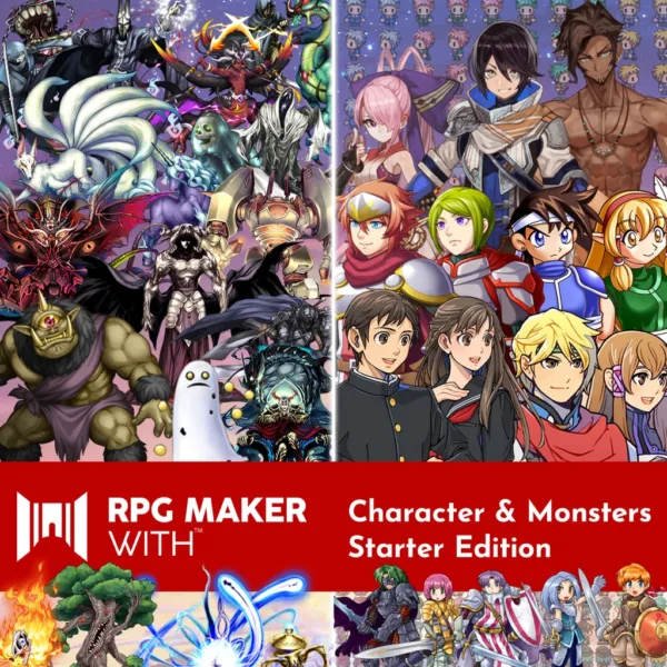 RPG MAKER WITH - Character & Monster Starter Edition [PS4, PS5]